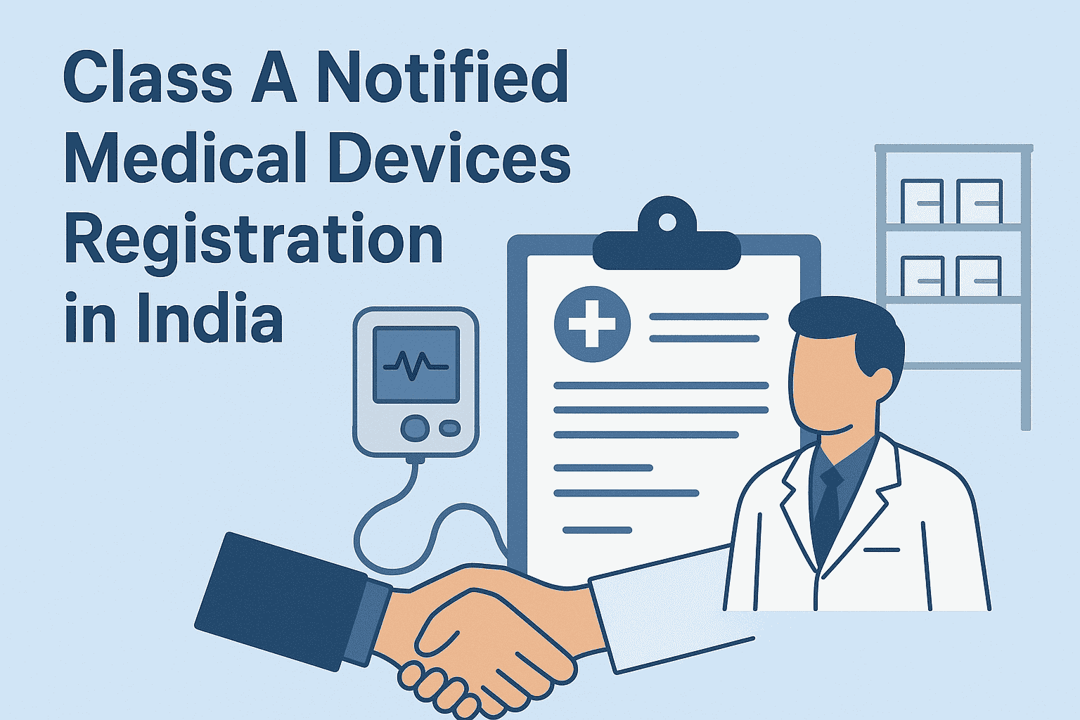 Class A Notified Medical Devices Registration in India